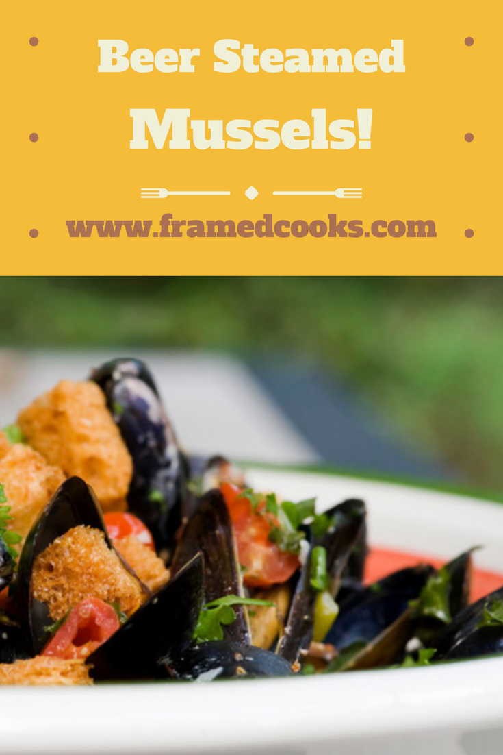 Parmesan croutons and fresh herbs turn mussels into the perfect summer supper!