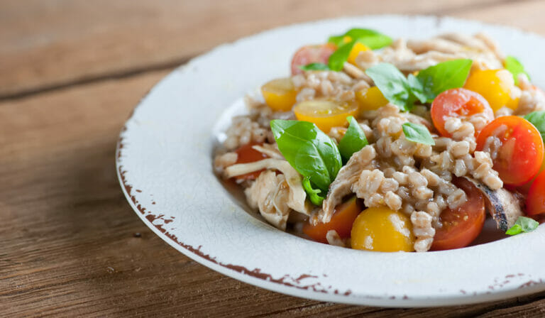 farro chicken salad