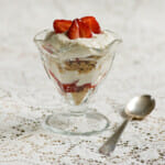 strawberry cheesecake parfait