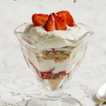 strawberry cheesecake parfaits
