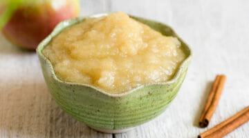homemade applesauce