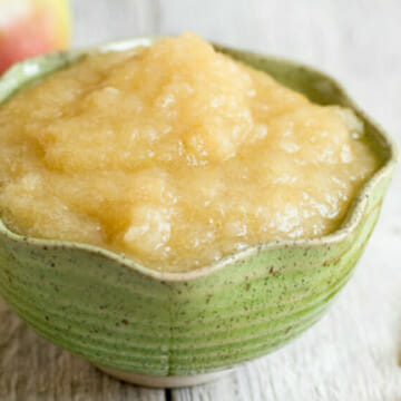 homemade applesauce