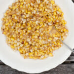 easy buttered skillet corn