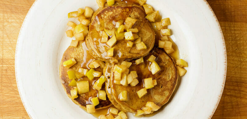 easy gingerbread pancakes