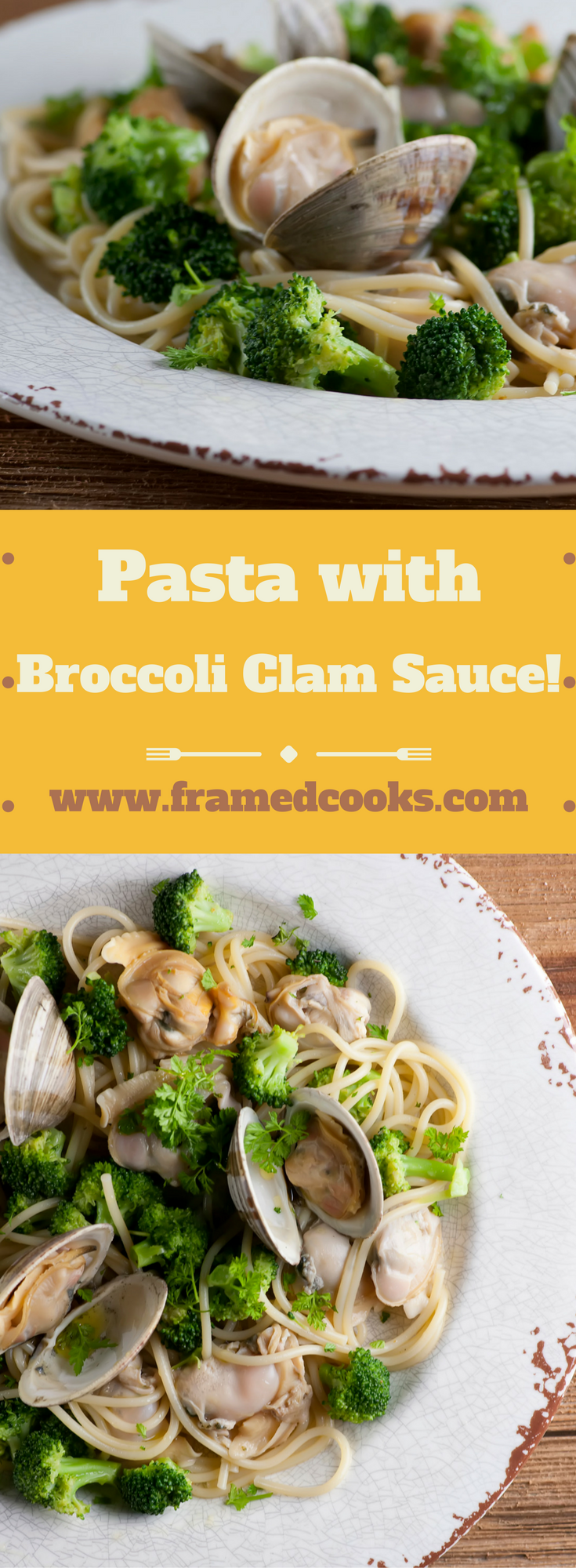 This recipe for spaghetti with buttered broccoli clam sauce is an easy and delicious new spin on this old classic pasta favorite.