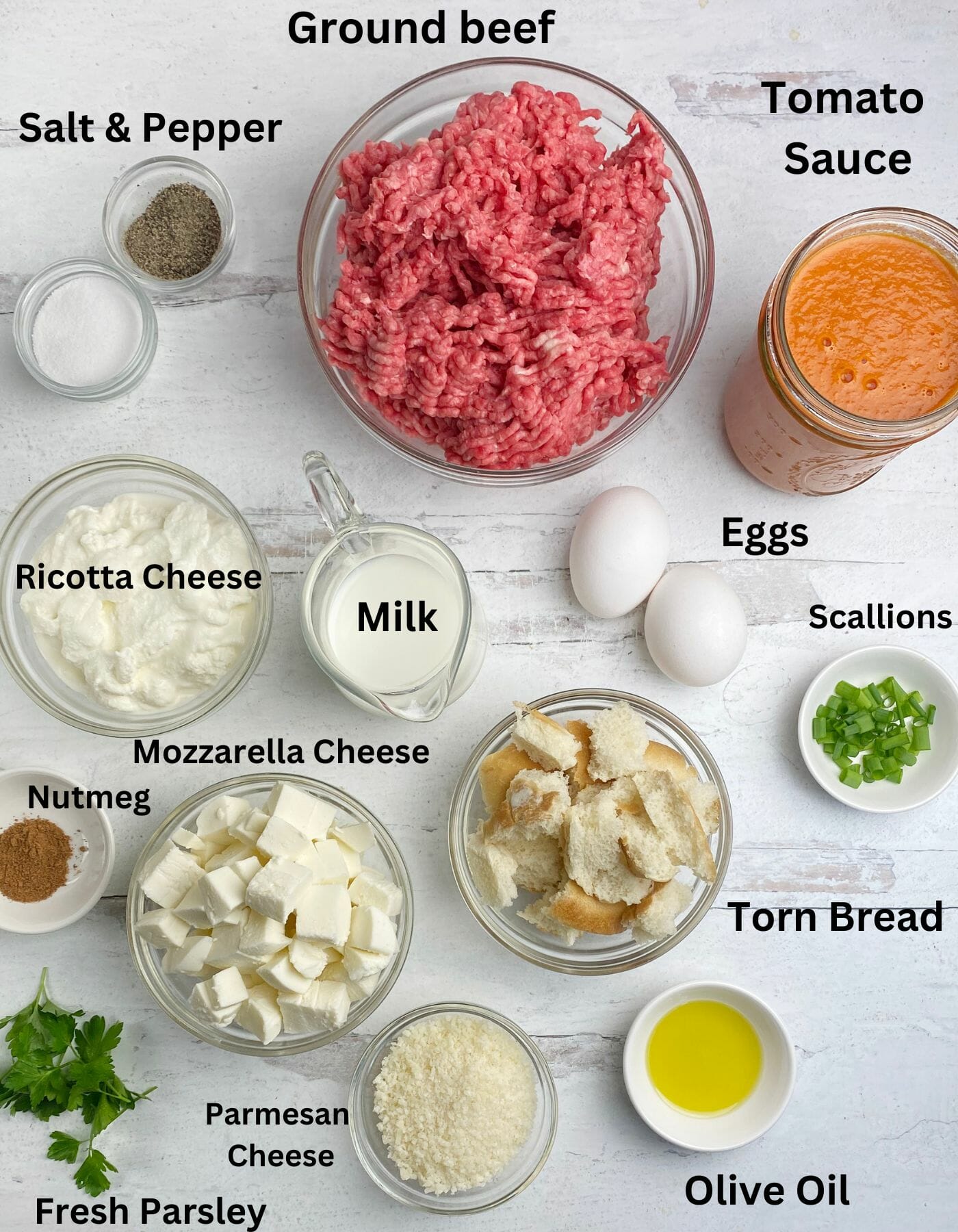 ricotta cheese meatloaf ingredients