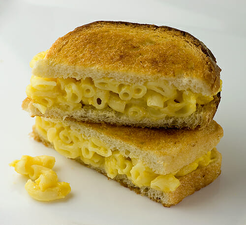 Grilled Macaroni And Cheese Sandwiches Framed Cooks Grilled Macaroni And Cheese Sandwiches Framed Cooks