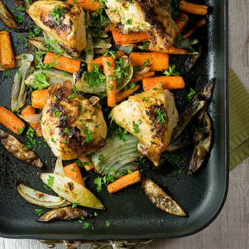 roasted dijon chicken