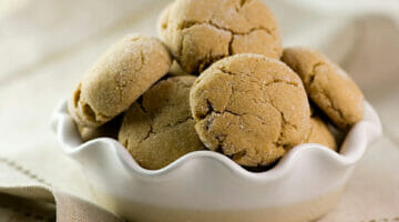 brown sugar crinkle cookies