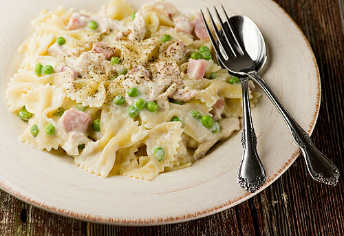 Chicken Cordon Bleu Pasta