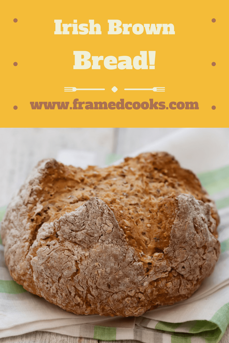 Hearty and substantial, this Irish brown bread recipe is perfect with soups, stews, or all by itself with a slathering of soft butter.