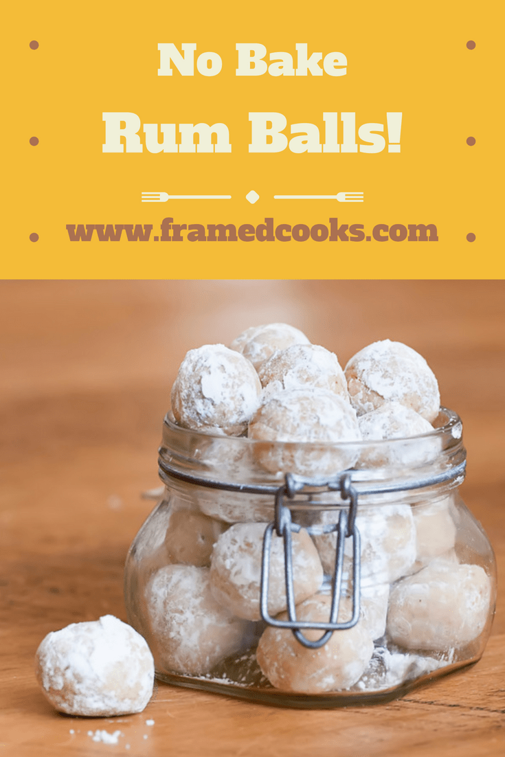 These delicious no bake rum balls cookies require exactly no baking...and bet you can't eat just one! Perfect for the holidays or any time.