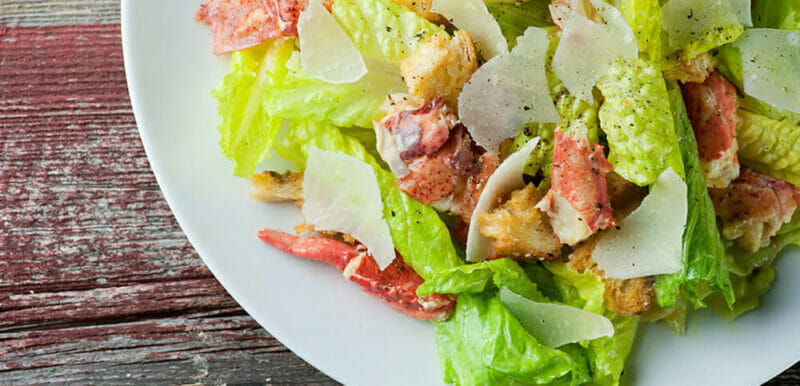 lobster caesar salad recipe