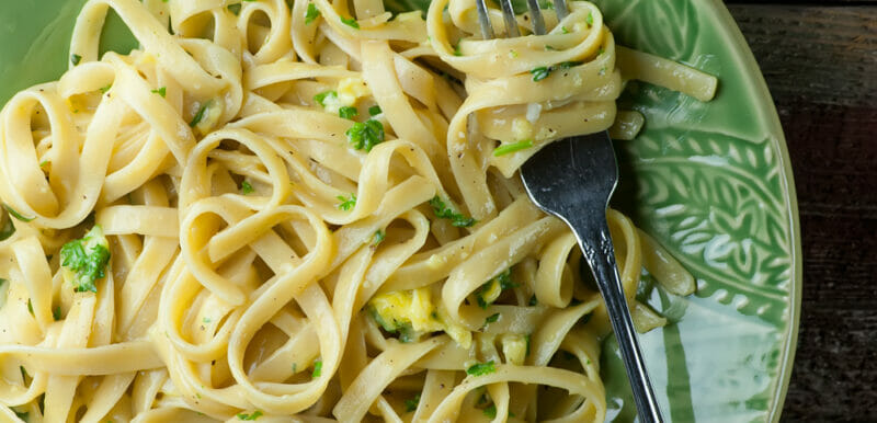 Pasta with Buttered Egg Sauce