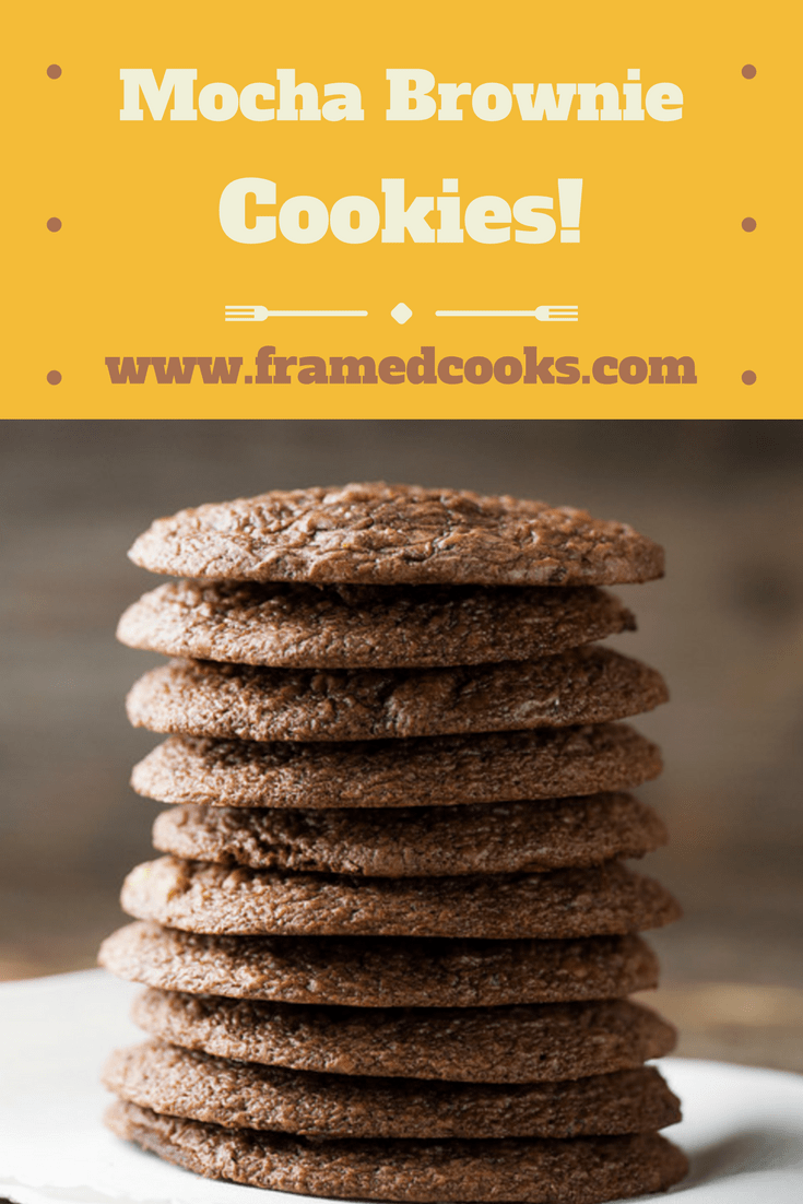 It's a cookie! It's a brownie! It's both!! Let the holiday baking begin with this super easy recipe for mocha brownie cookies!