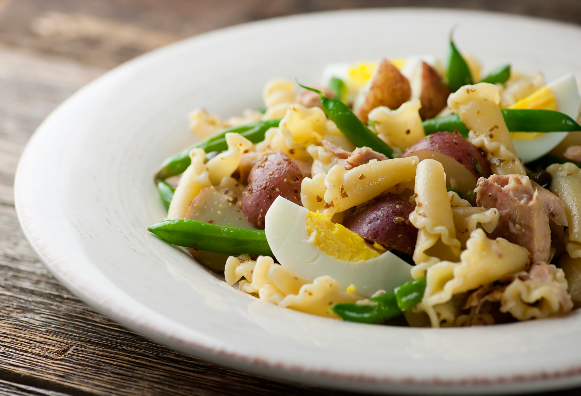 nicoise pasta salad