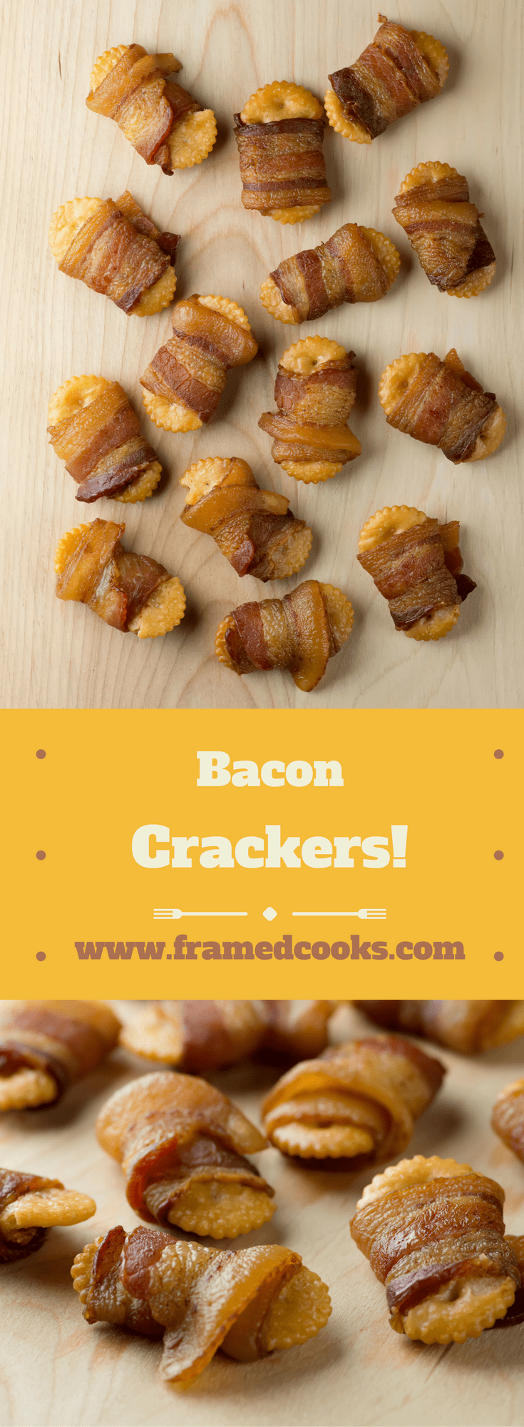 Who knew that crackers wrapped in bacon could be so deceptively, deliciously addictive? Bake up some bacon crackers with this super easy recipe!