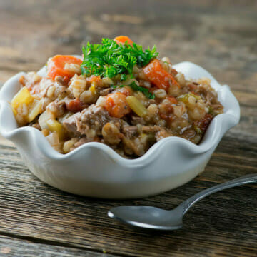 Slow Cooker Beef Barley Stew