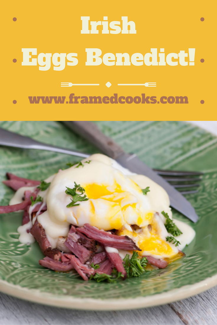 Put some Irish in your eggs benedict with a little corned beef and Irish cheddar cheese sauce!