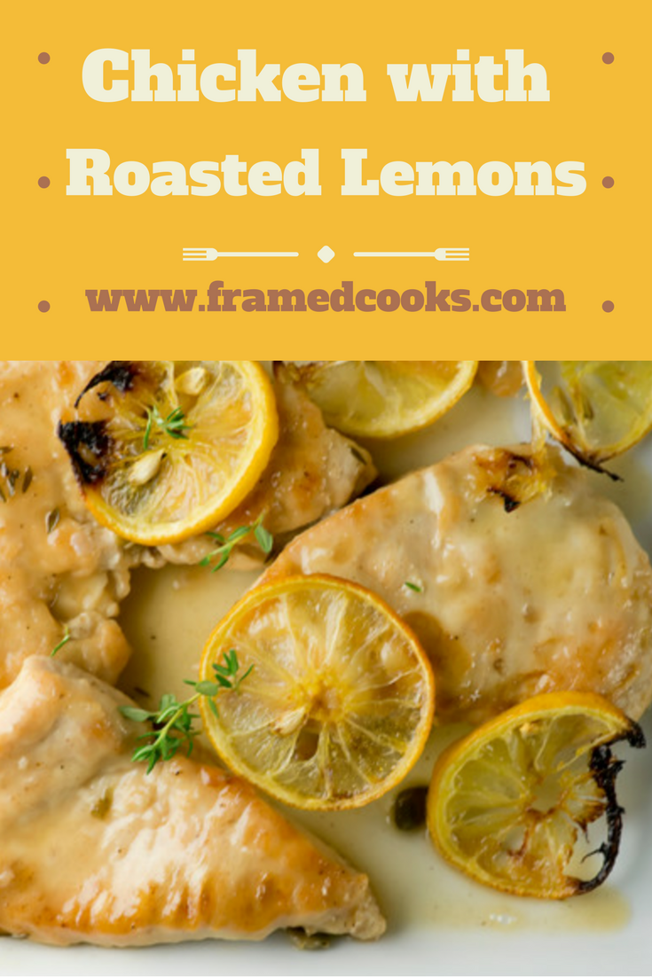 This melt in your mouth tender chicken recipe gets its zing from capers and roasted lemons.