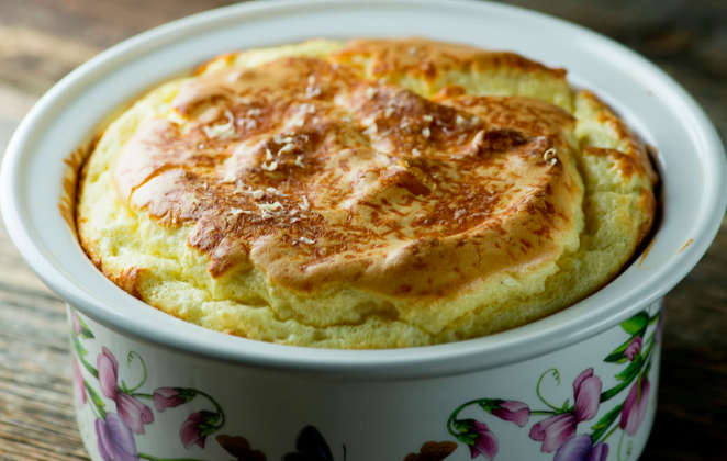 No Fear Cheese Souffle