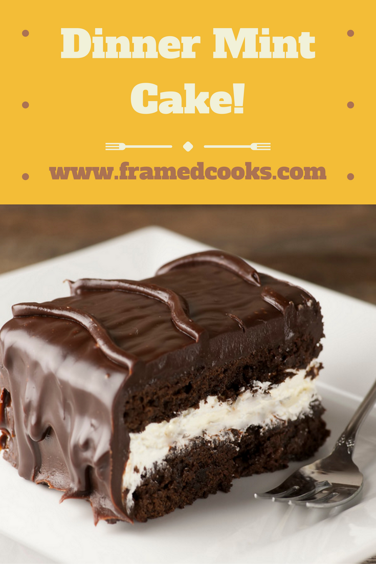 This recipe for a show-stopper chocolate dinner mint cake is not only fabulously festive, it's also a snap to make!