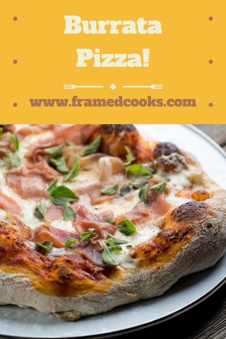 You haven't experienced pizza bliss until you have tried it with burrata cheese, fresh oregano and a little prosciutto!