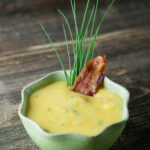 Cream Cheese Potato Soup in a bowl.