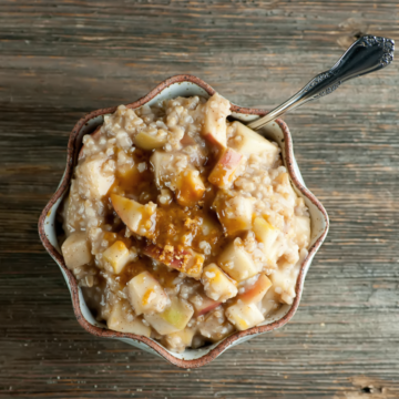 apple pie oatmeal