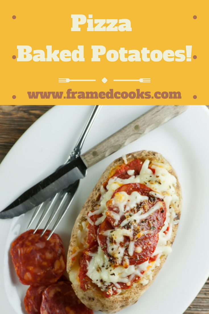 Baked potatoes meet pepperoni pizza in this easy recipe, and the results are scrumptious!
