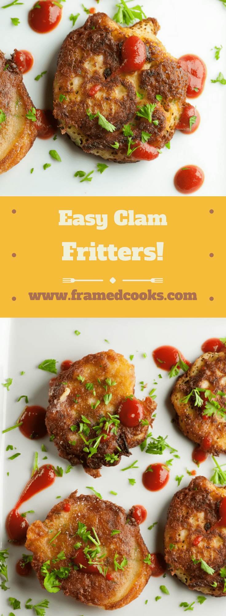 This recipe for easy little clam fritters will add some spice to your supper! Think of them as a seafood spin on pancakes.