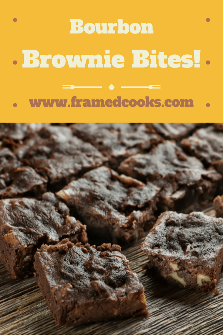 Bourbon brownie bites are a deliciously naughty spin on your favorite chocolate recipe! Keep this idea on hand when you are looking for a sassy snack.