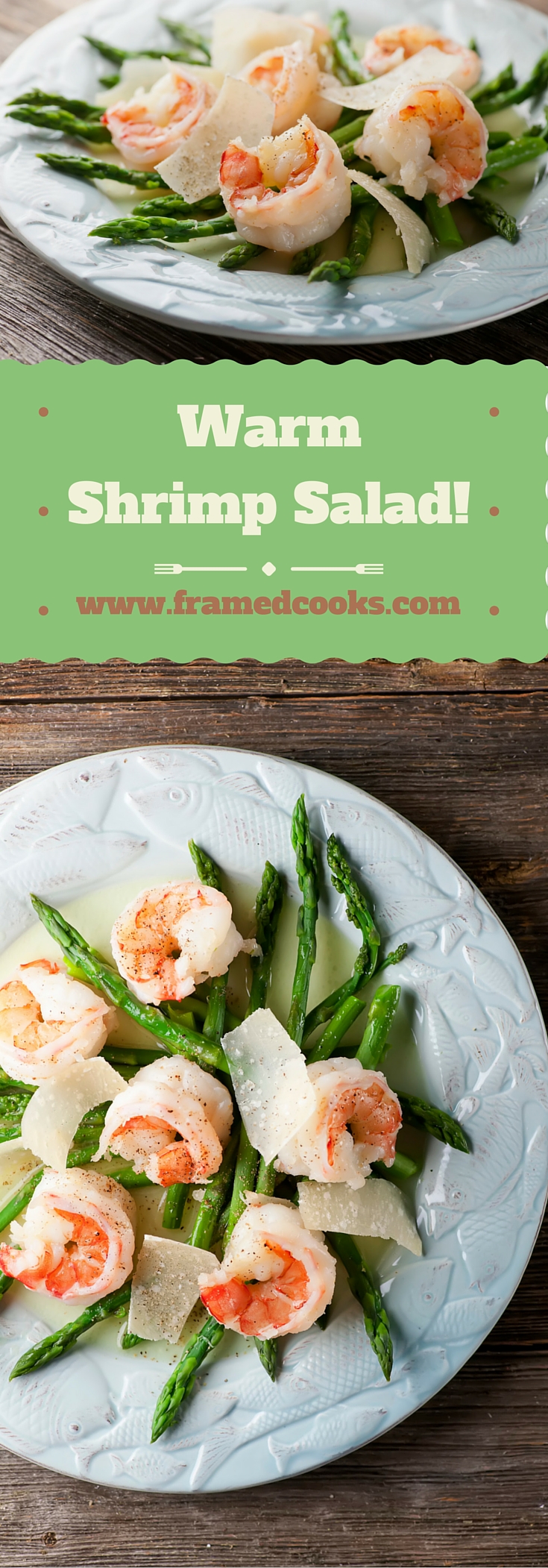 This easy recipe for warm shrimp salad is the perfect light lunch or dinner. Let's hear it for salad season!