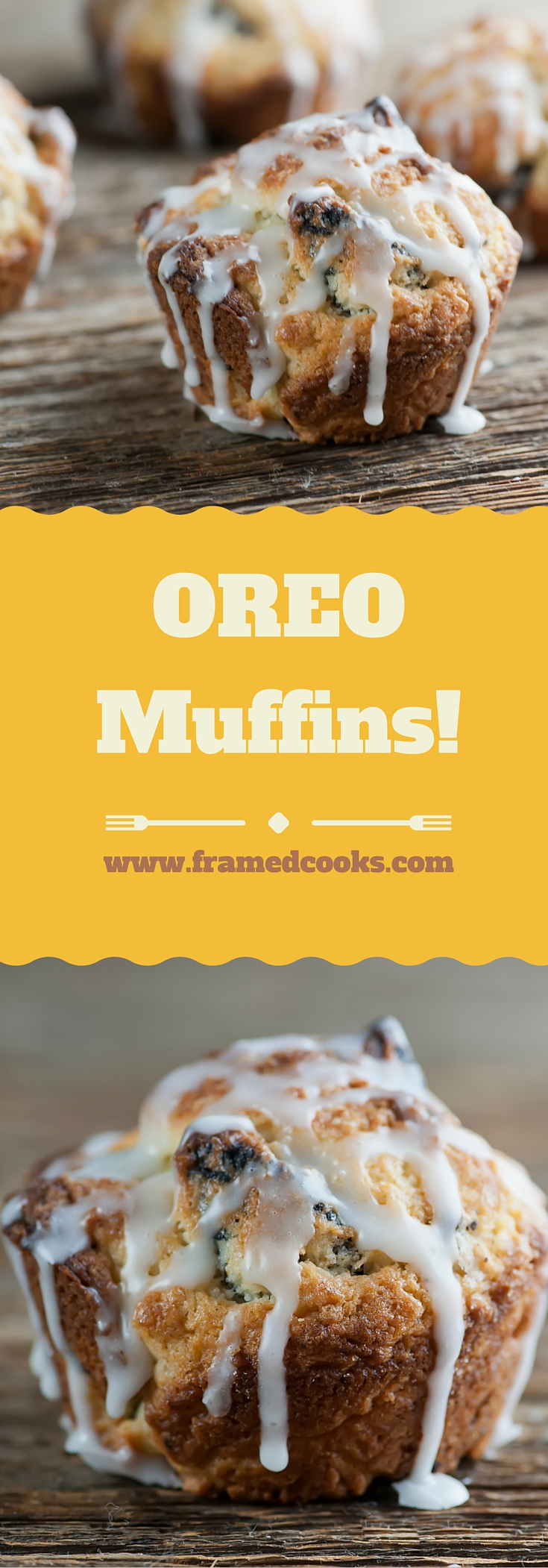 It's a muffin! It's a cupcake! It's an easy recipe for Oreo Muffins!