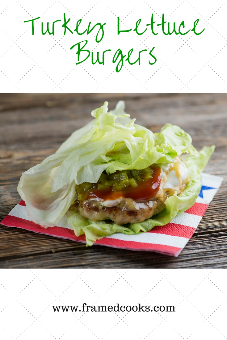 Skip the bun but keep the flavor with this recipe for juicy and delicious turkey lettuce burgers!