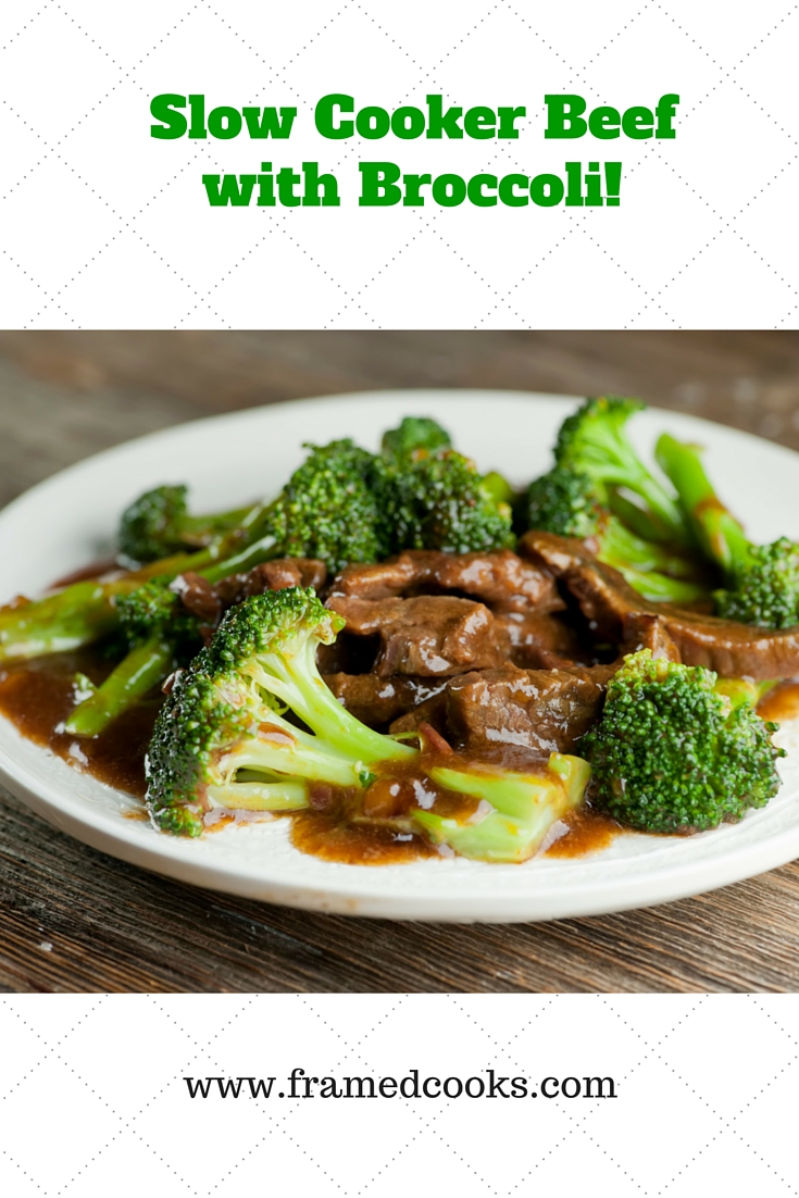 Make your favorite take-out supper with all fresh ingredients with this easy recipe for slow cooker beef with broccoli.