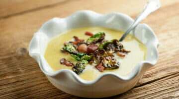 Bacon Brussels Sprouts Chowder