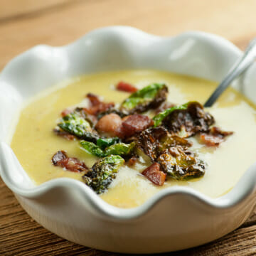 Bacon Brussels Sprouts Chowder
