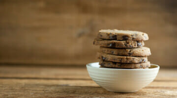 Brown Sugar Chocolate Shortbread Cookies