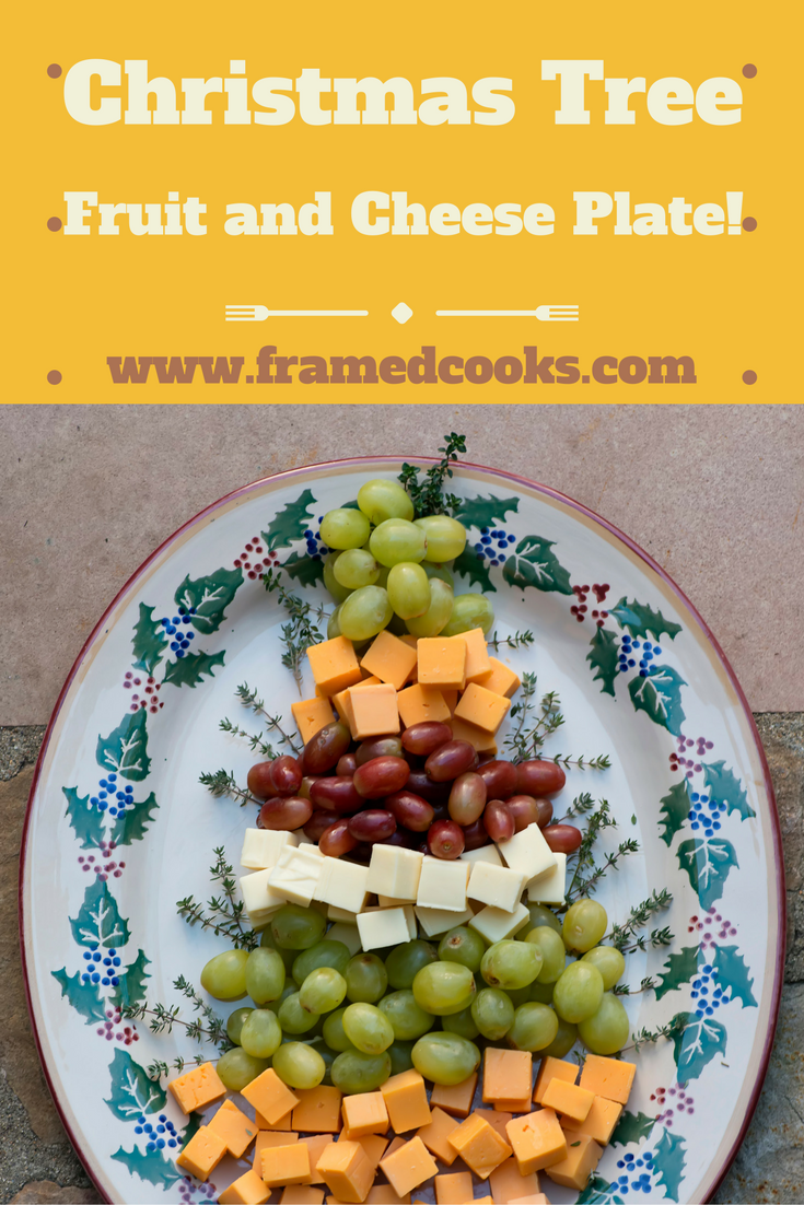 Give your holiday cheese board a merry theme with this easy to make Christmas Tree Fuit and Cheese Platter!
