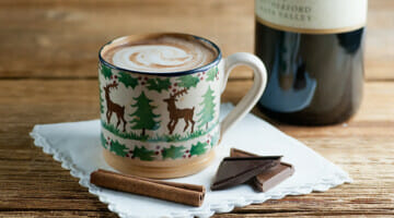 red wine hot chocolate