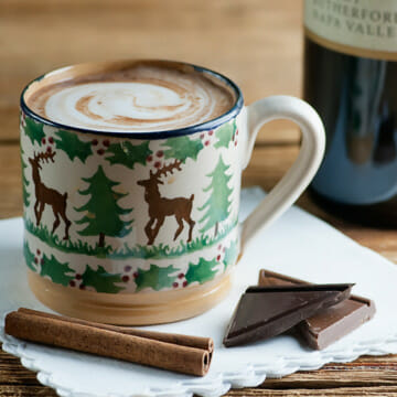 red wine hot chocolate