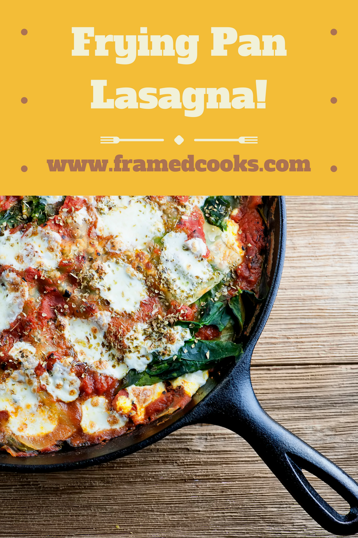 Everyone's favorite pasta supper gets a whole lot easier with this recipe for frying pan lasagna!
