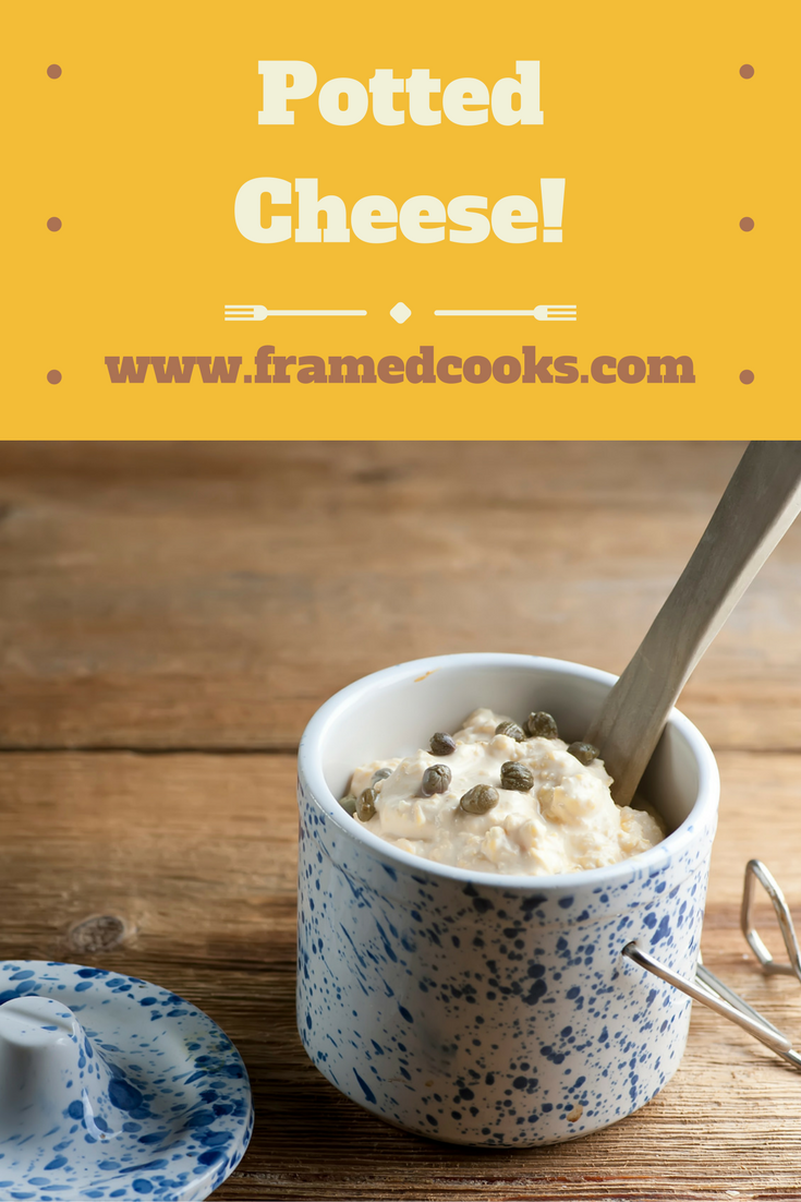 Take your cheese and crackers game up a notch with this easy recipe for potted cheese!