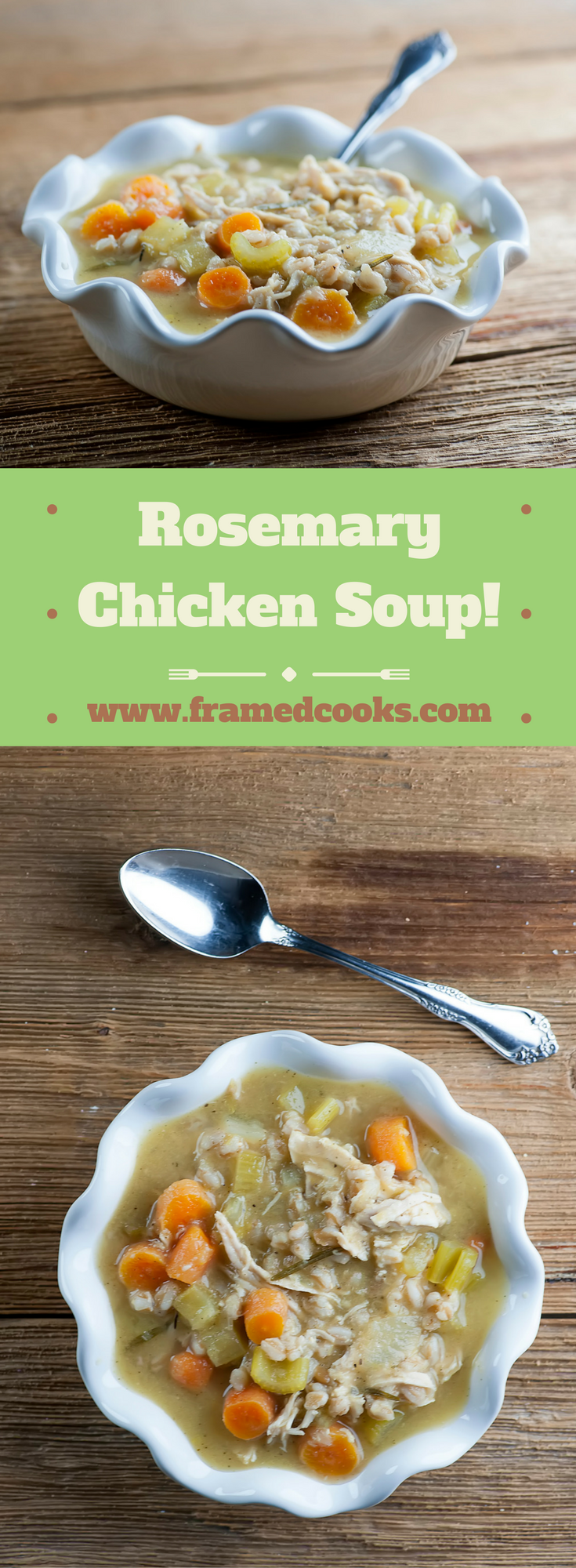Take homemade chicken soup to aromatic new heights by adding rosemary to the mix!