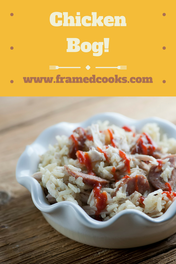 This recipe for chicken bog is the ultimate in Southern comfort food...chicken and rice and sausage cooked to perfection!