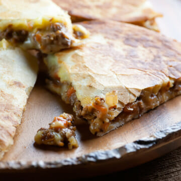 Shepherd's Pie Quesadillas