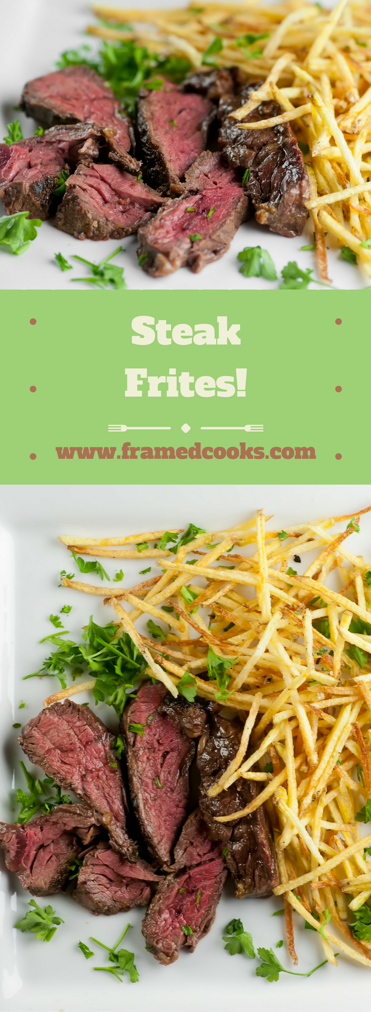 Is there anything more perfect than steak and french fries? Here's my favorite recipe for steak frites!
