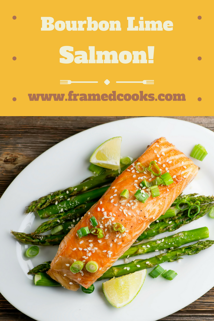 Sass up your salmon with a little bourbon and lime juice with this easy recipe!