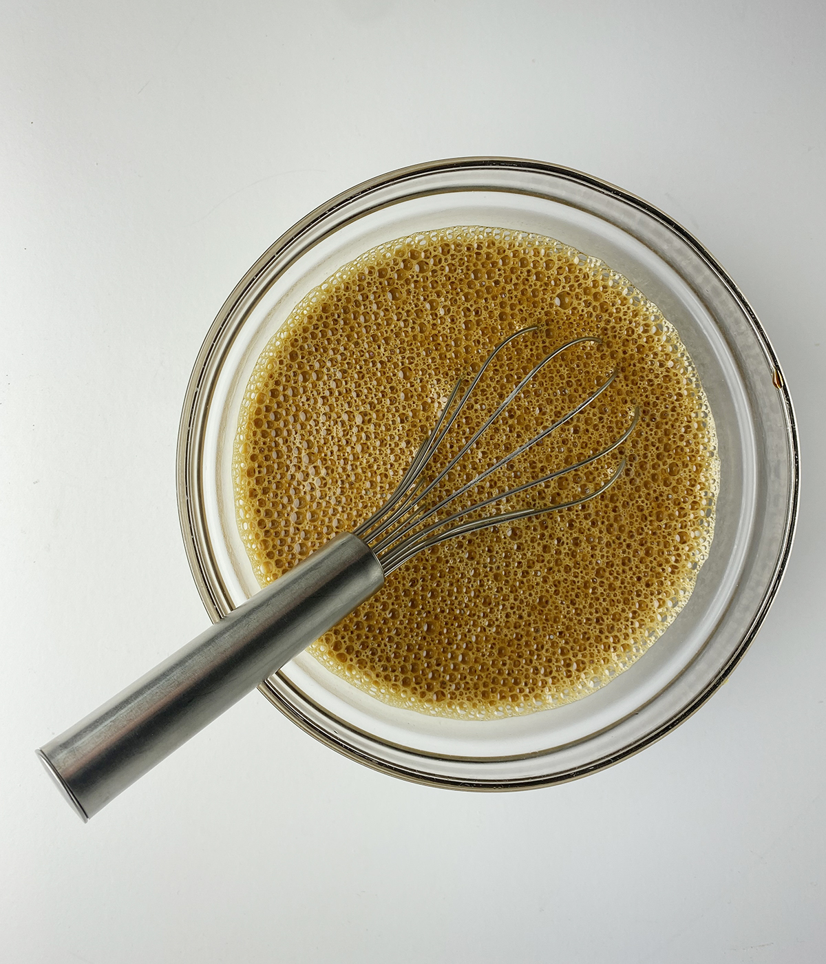 Molasses mixture in a bowl.